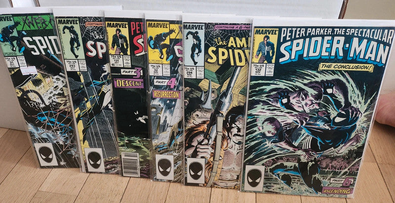 Spider-Man Kraven Hunt full set x6 - French Comics Lovers
