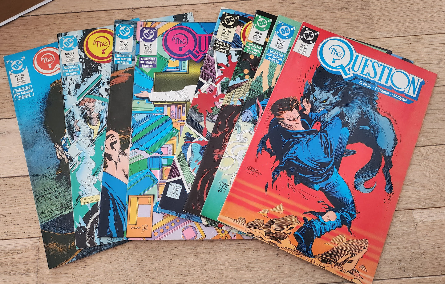 The Question (1986) #1-14 Very Fine