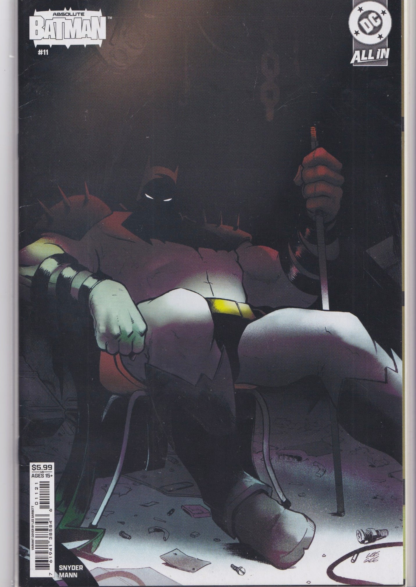 Absolute Batman #11 (2025) 1° Print Origin Bane Variant Very Fine
