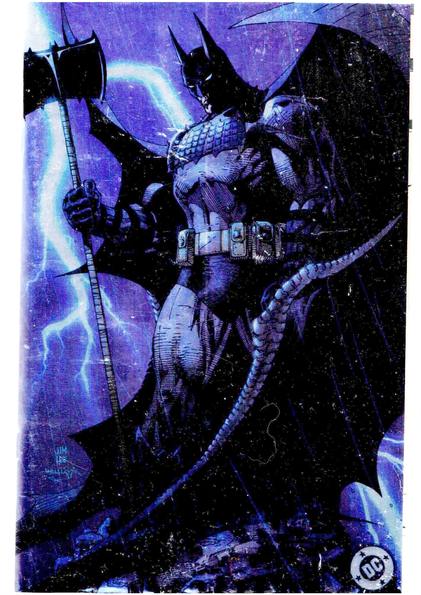 雑誌　LIBERTIN リベルタン 001 Absolute Batman #1 (2024) 1° Print Jim Lee Foil variant NM