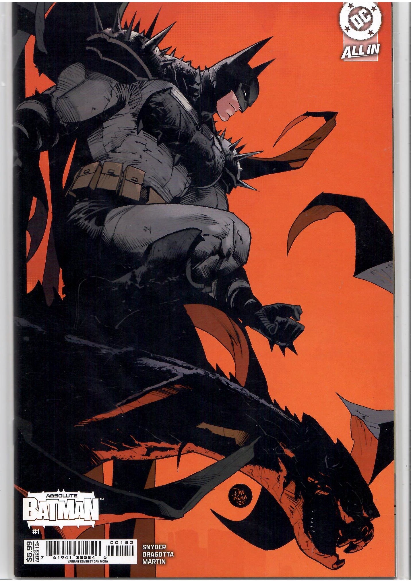 Absolute Batman #1 (2025) 6th Printing Dan Mora variant NM