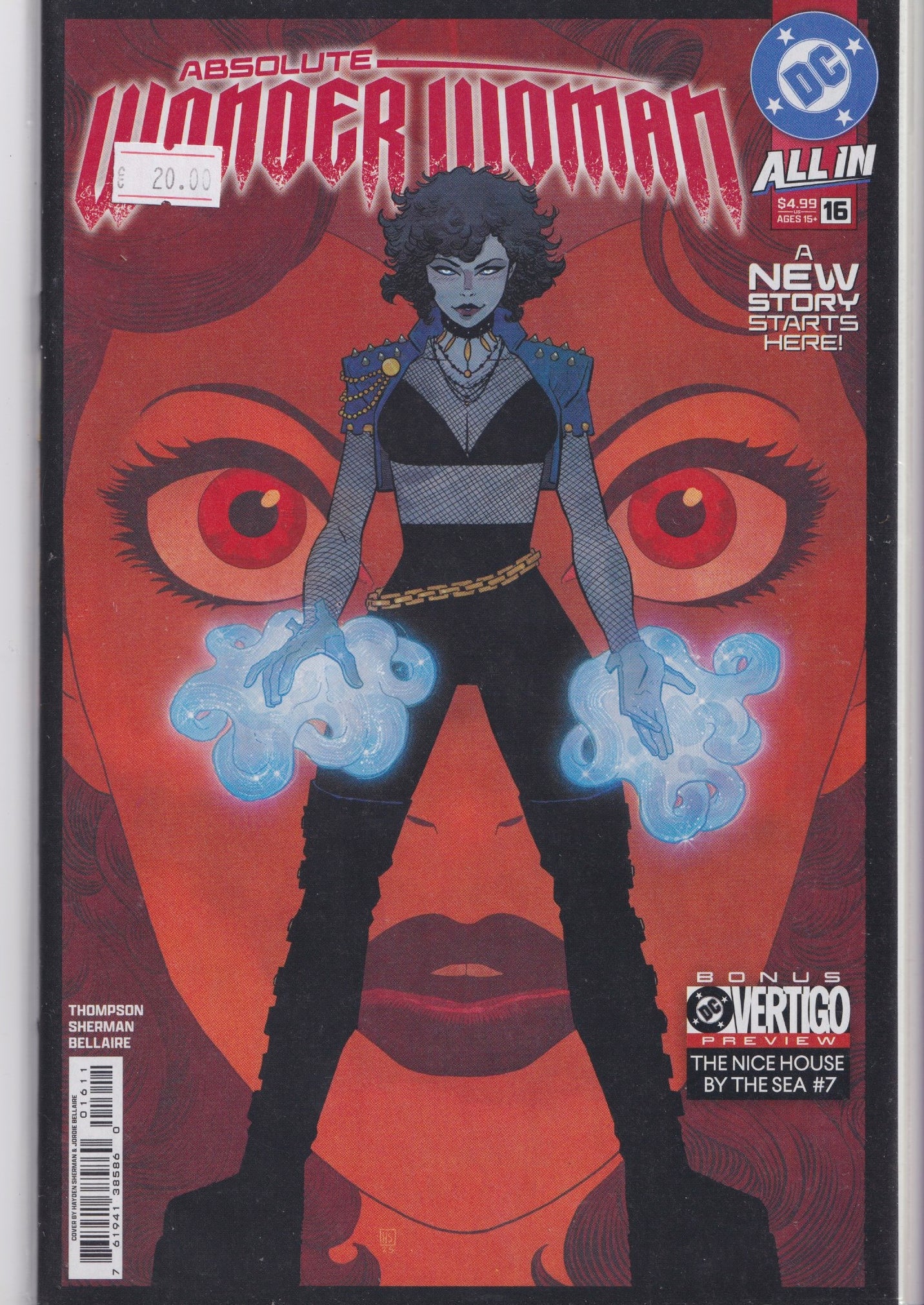 Absolute Wonder Woman #16 (2026) 1° print Zatanna NM