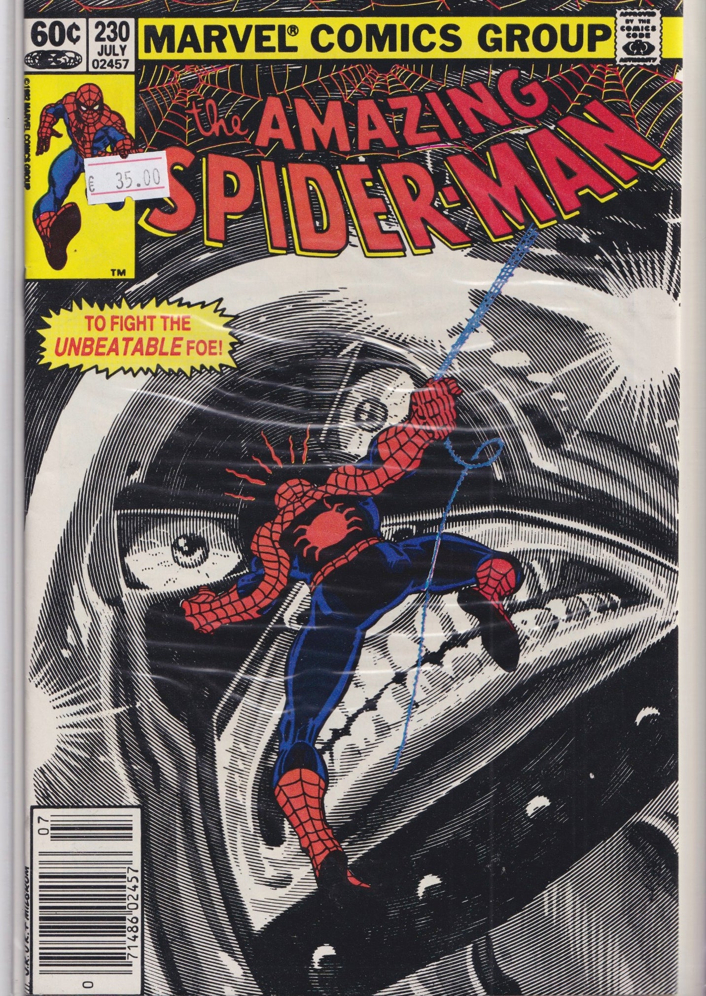 Amazing Spider-Man #230 (1982) Classic story very Fine