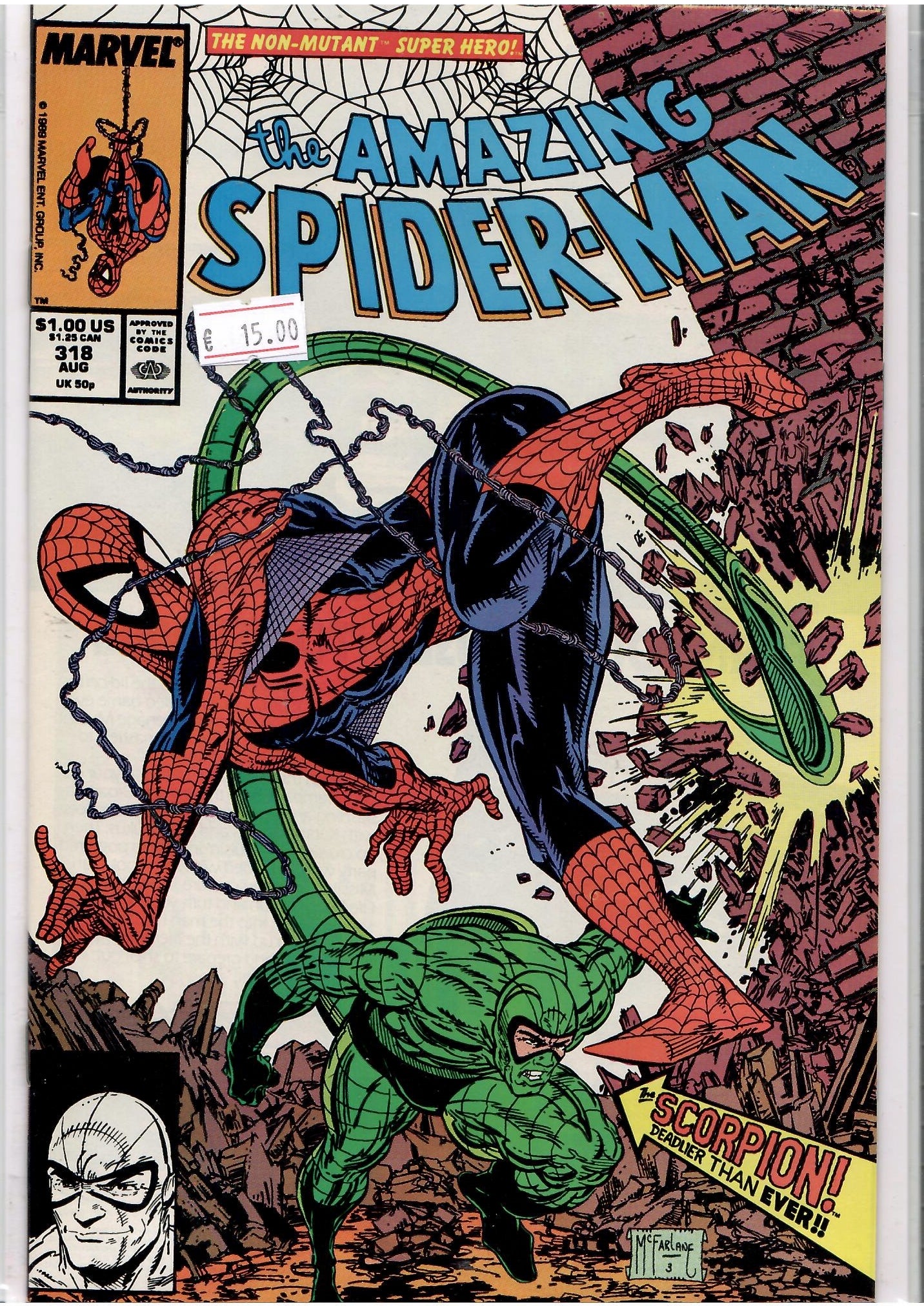 Amazing Spider-Man #318 (1989) McFarlane very Fine