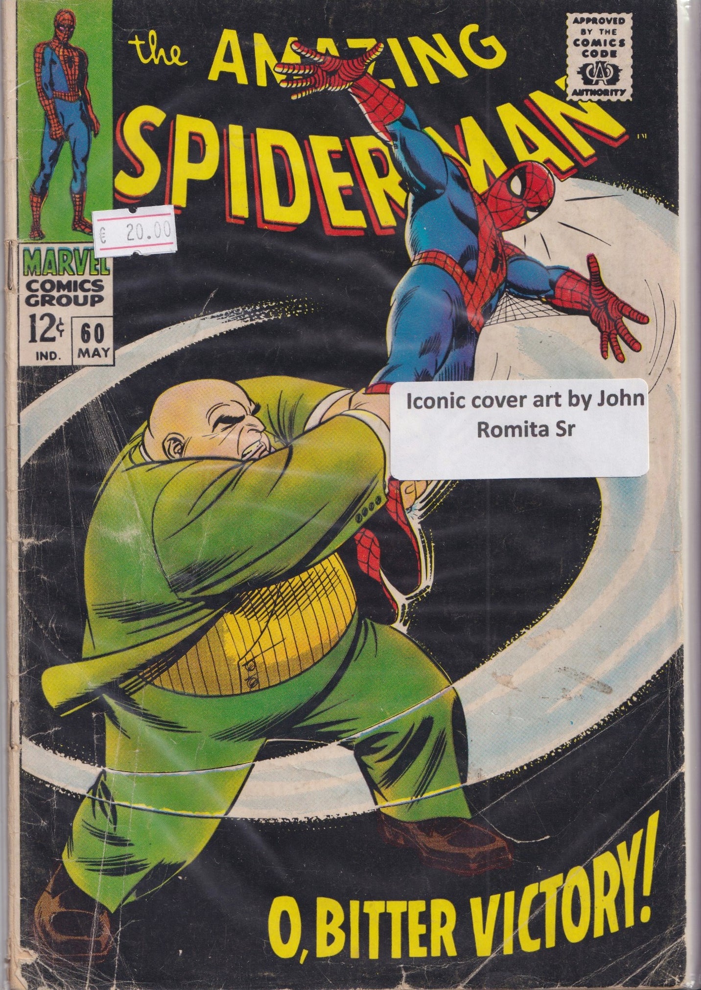 Amazing Spider-Man #60 (1968) G+