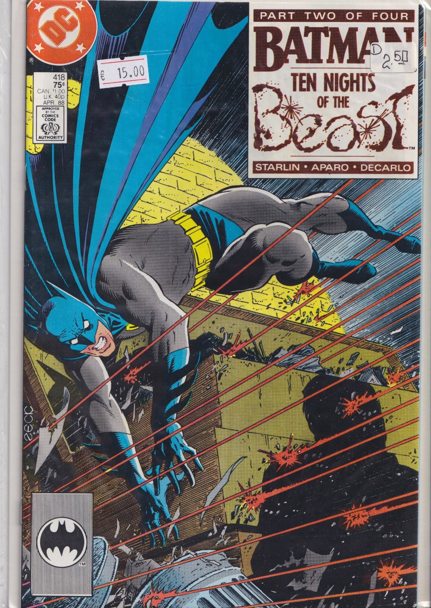 Batman # 418 (1988) VF