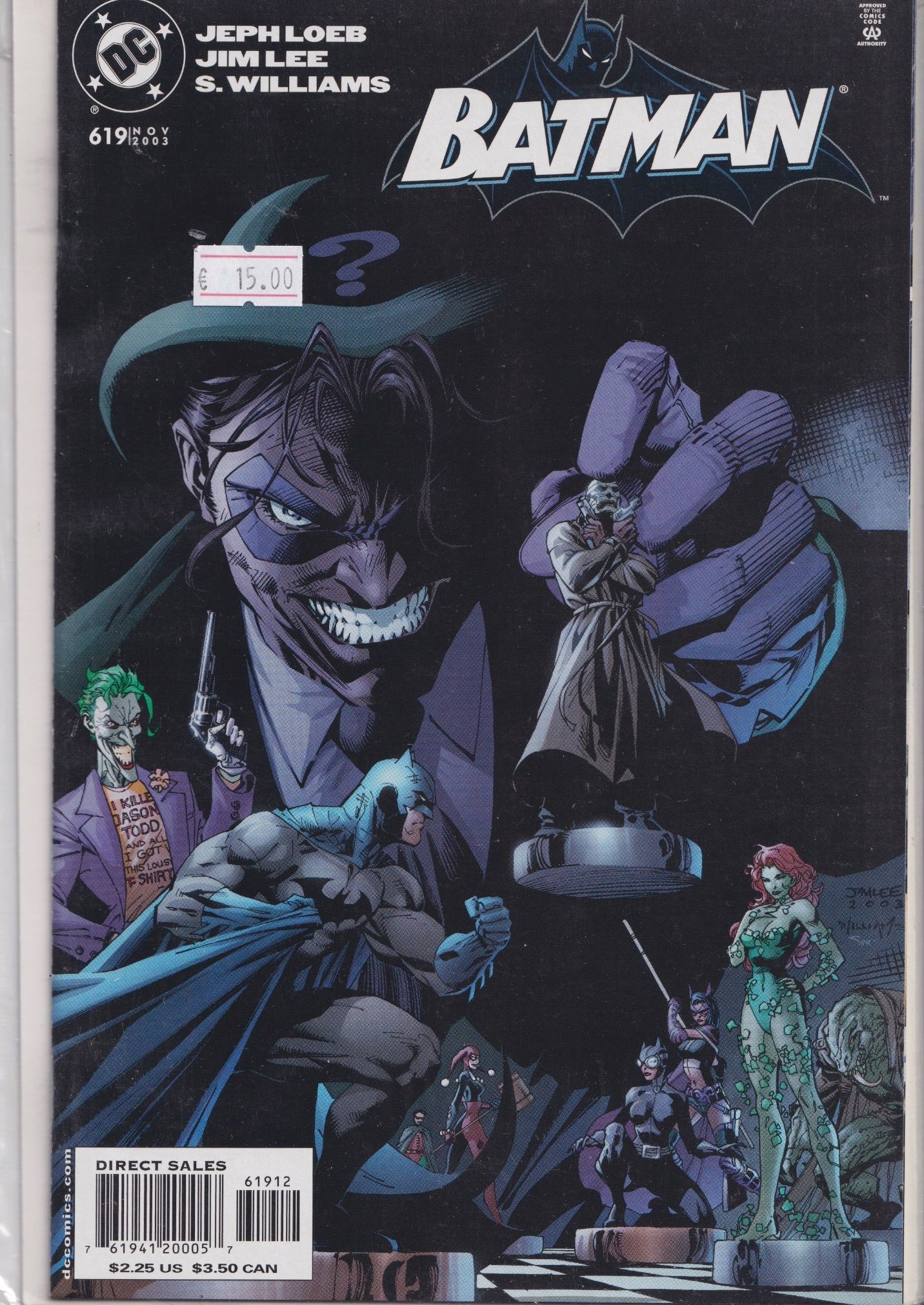 Batman #619 (2003) 2° print Hush VF