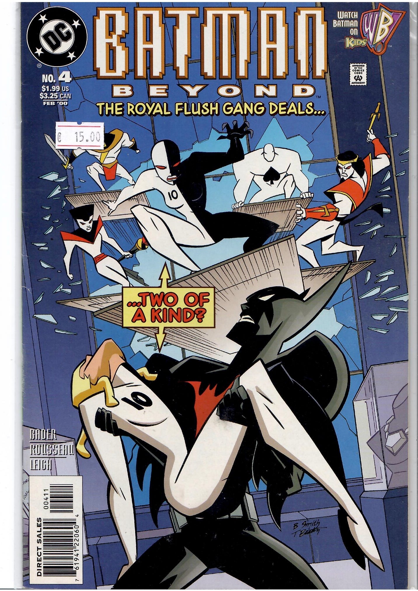 Batman Beyond #4 (2000) Very Fine