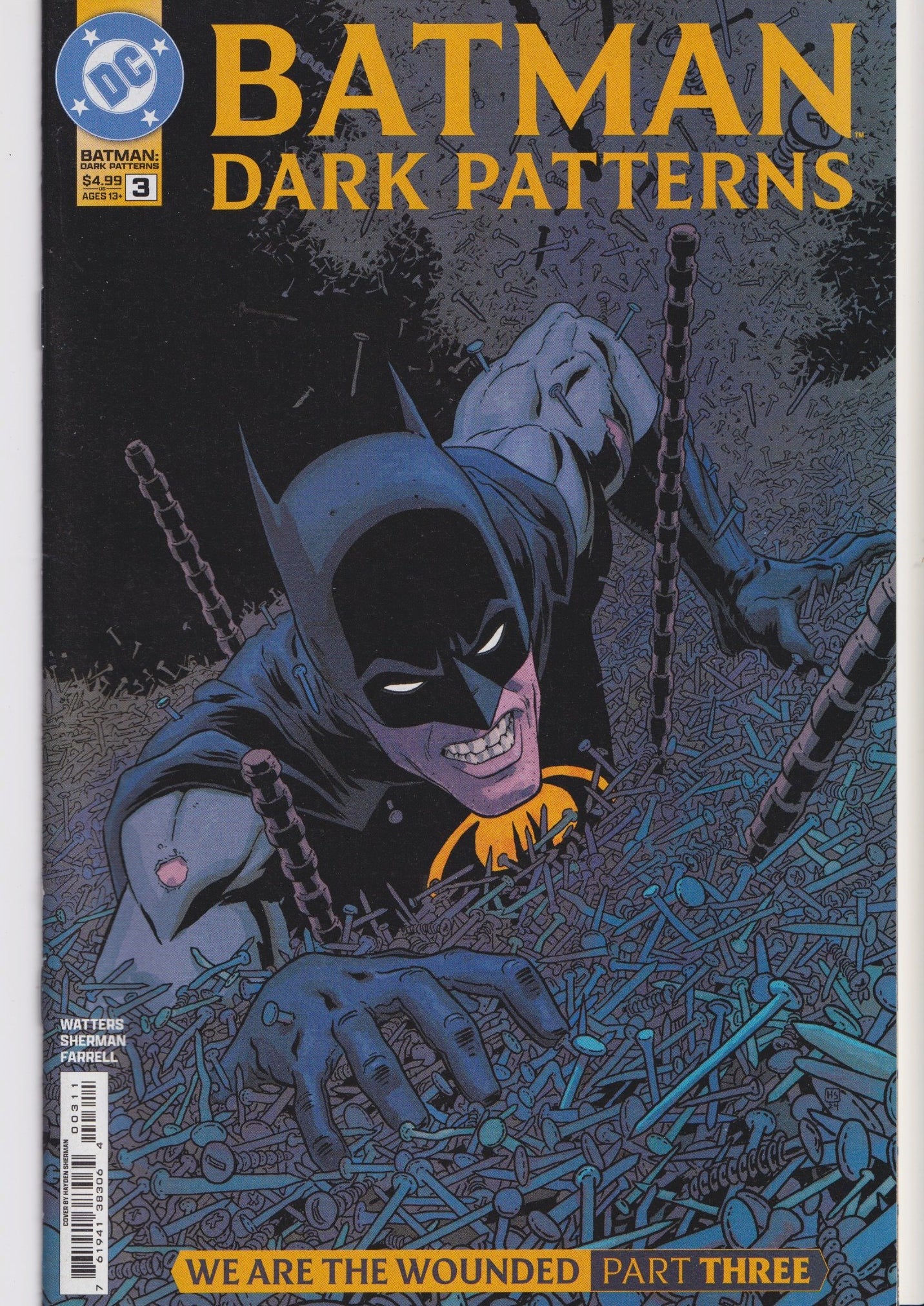 Batman Dark Patterns #3 (2025) the Wound Man NM