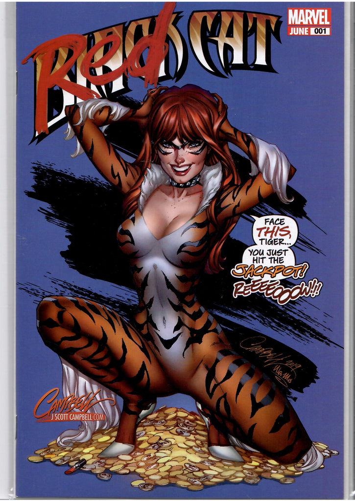 Black Cat #1 (2019) Exclusive Campbell store cover VF