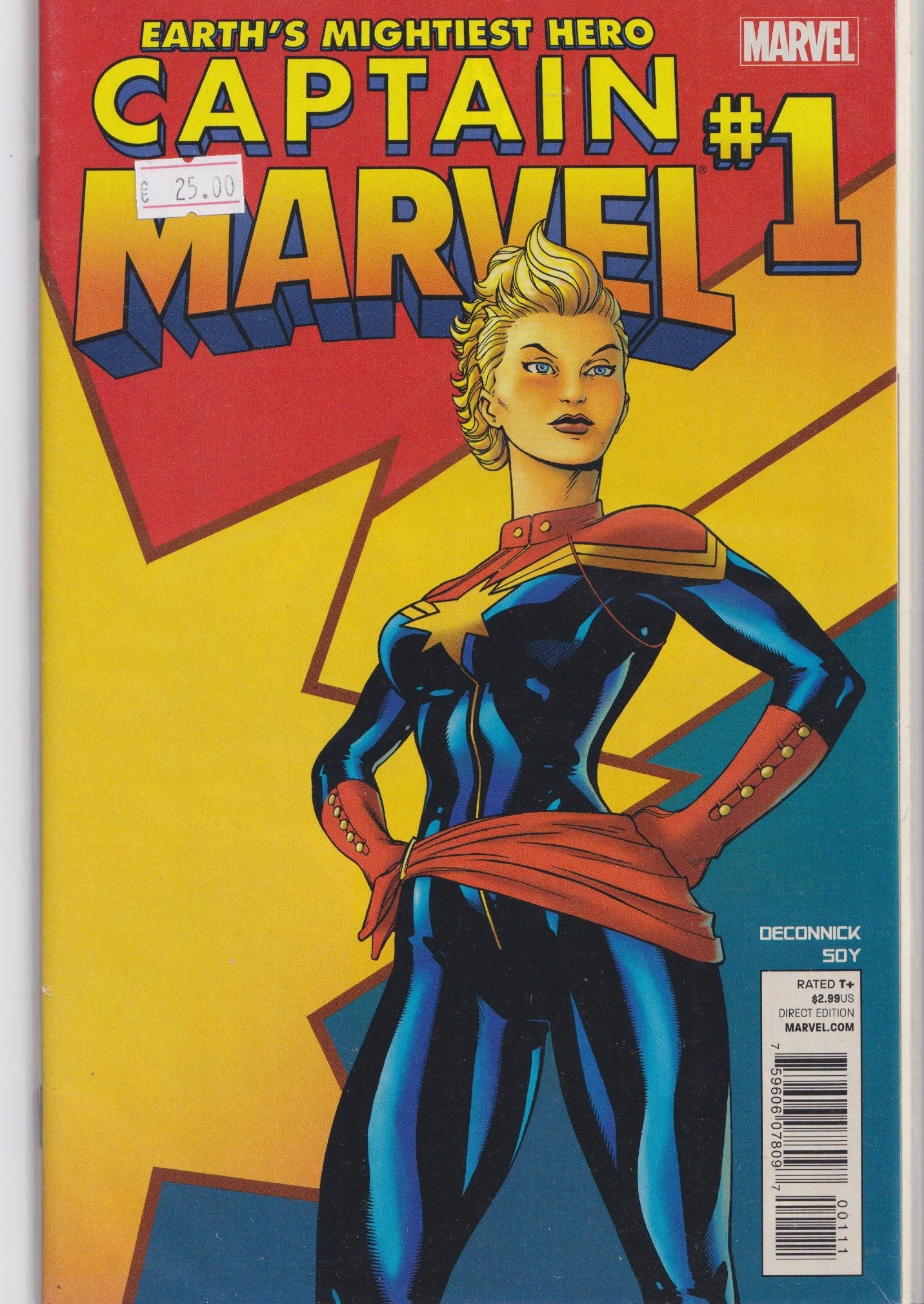 Captain Marvel (2012) Carol Danvers MCU Very Fine