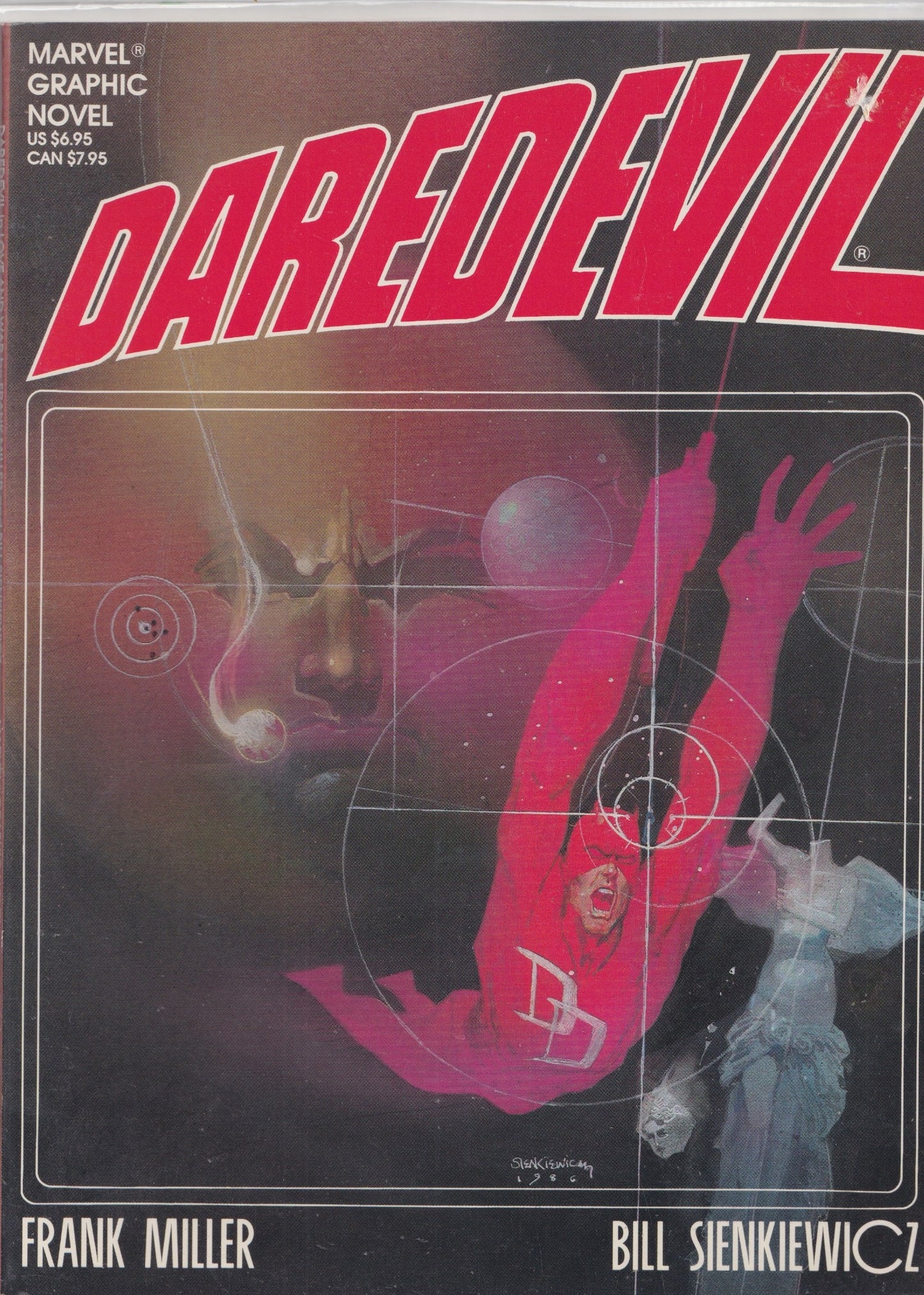 Daredevil Love and War Graphic Novel (1986) 1° Print Miller/Sienkiewicz Very Fine