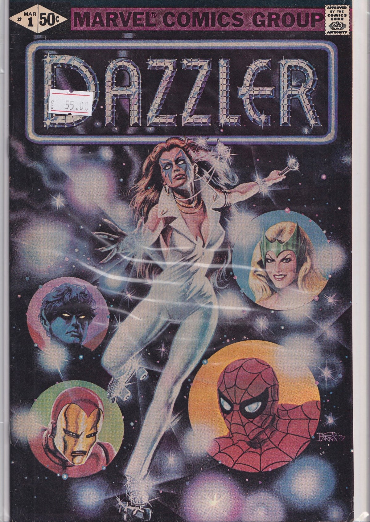 Dazzler #1 (1981) 1° Ongoing + Origin Very Fine FCL