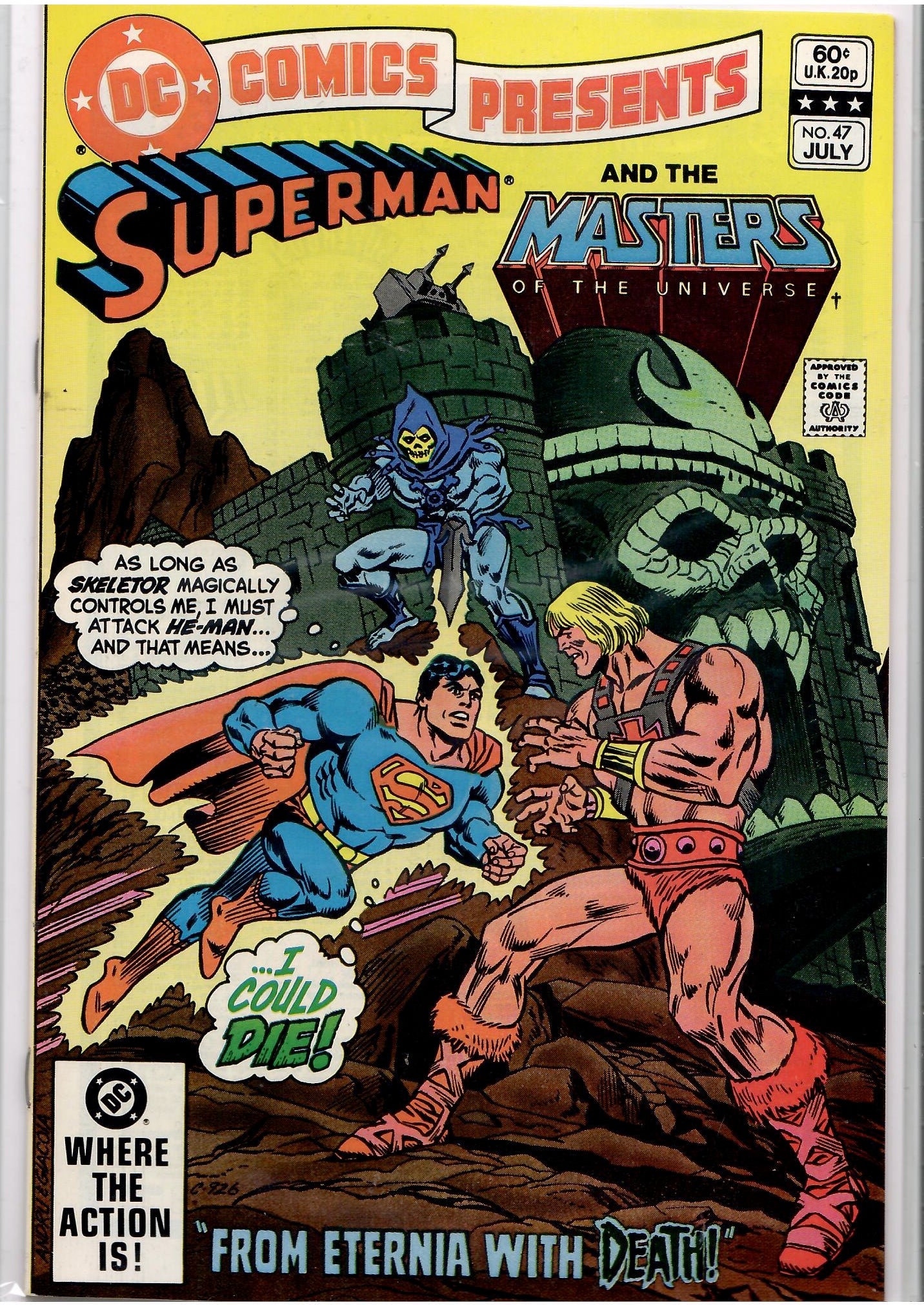 1st appearance of He-Man and the Masters of the Universe Very Fine