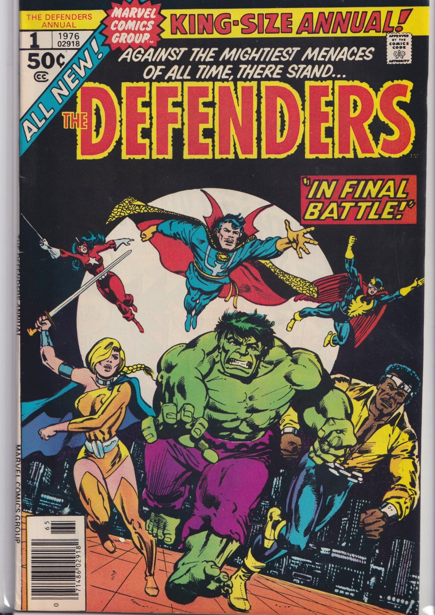 Defenders Annual #1 (1976) very Fine