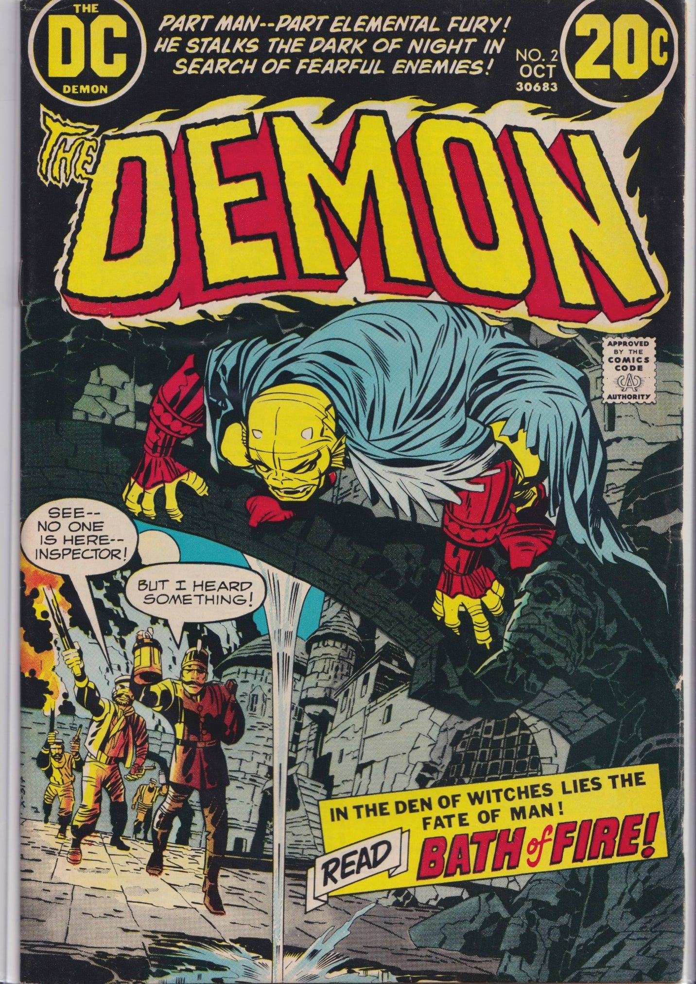 Demon #2(1972) Kirby Fine
