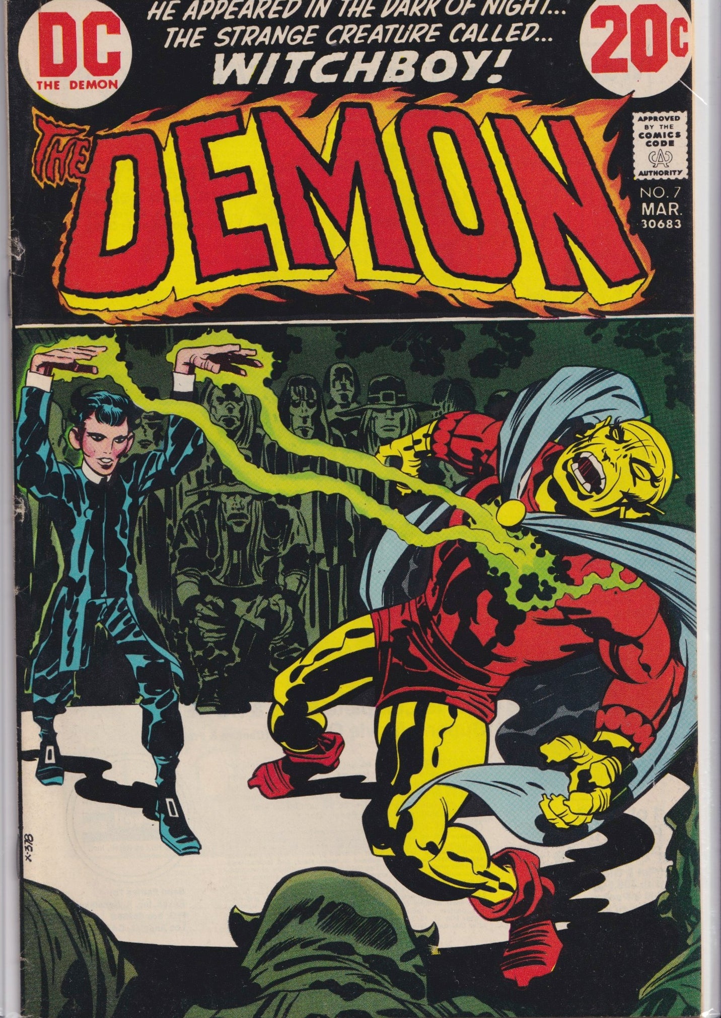 Demon #7 (1973) Kirby Fine
