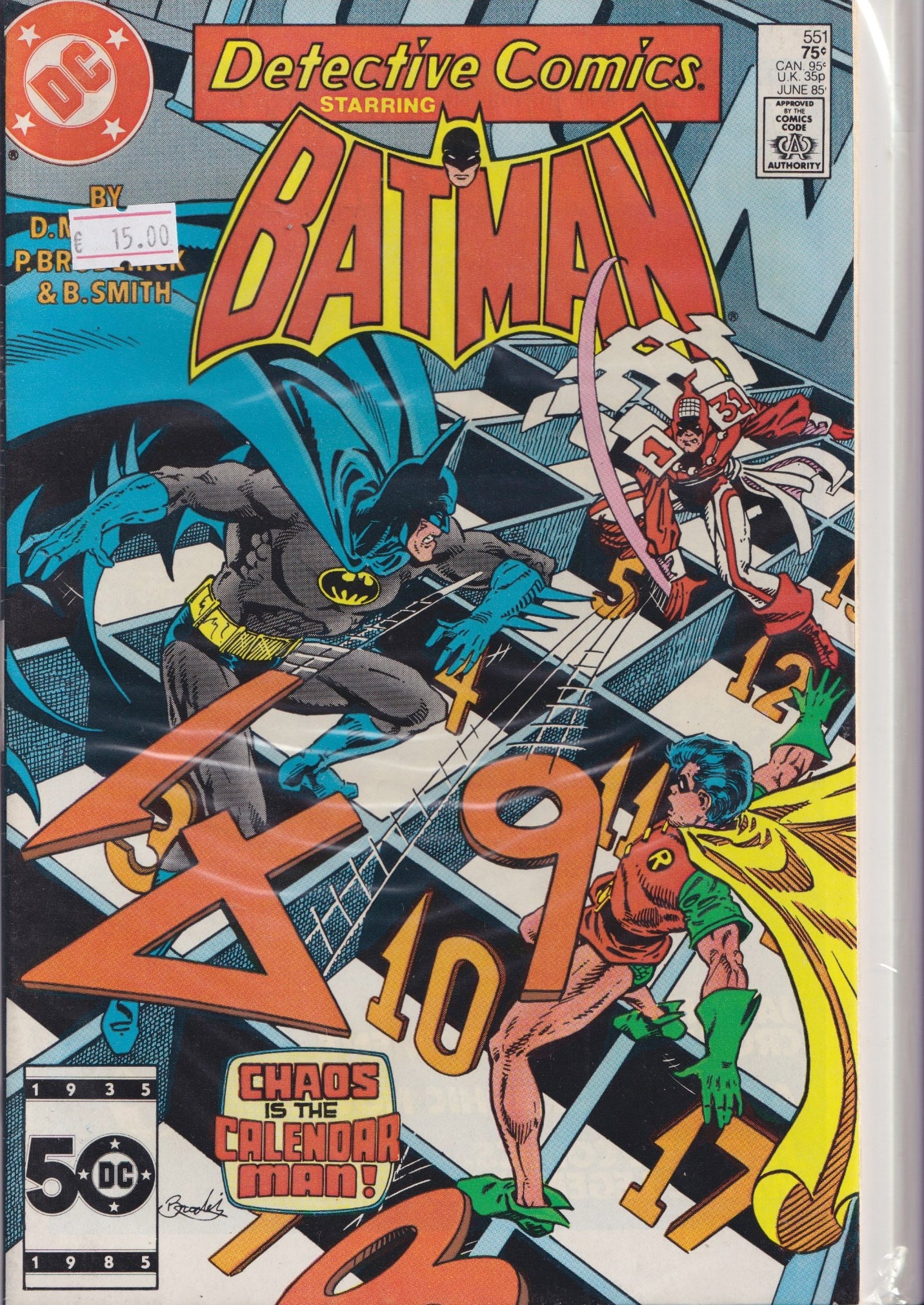 Detective Comics #551 (1985) Very Fine