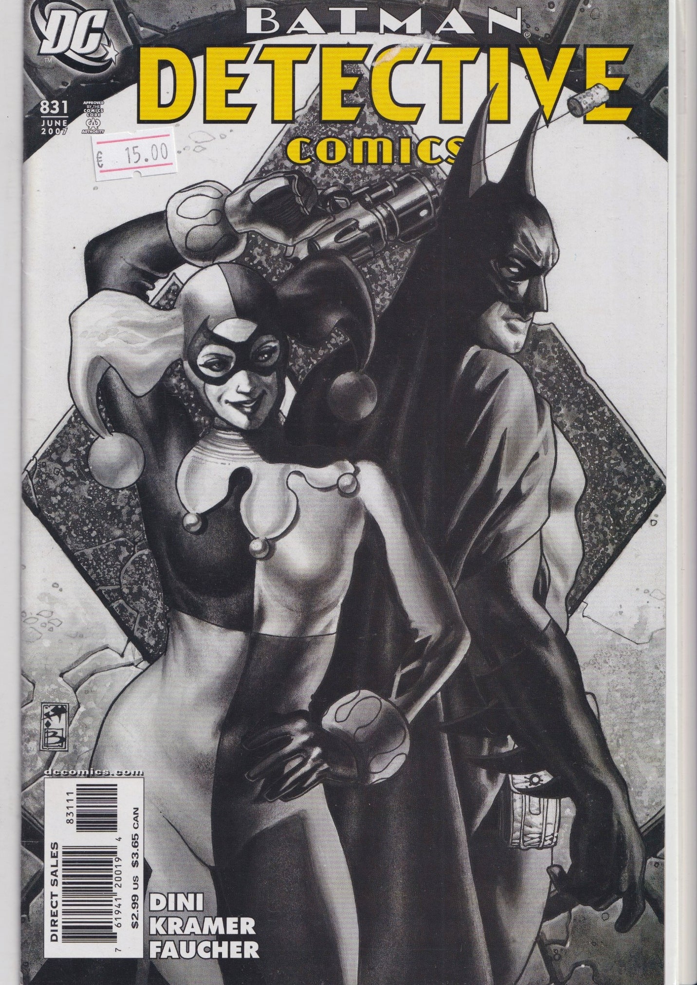 Detective Comics #831 (2007) Harley Quinn Very Fine