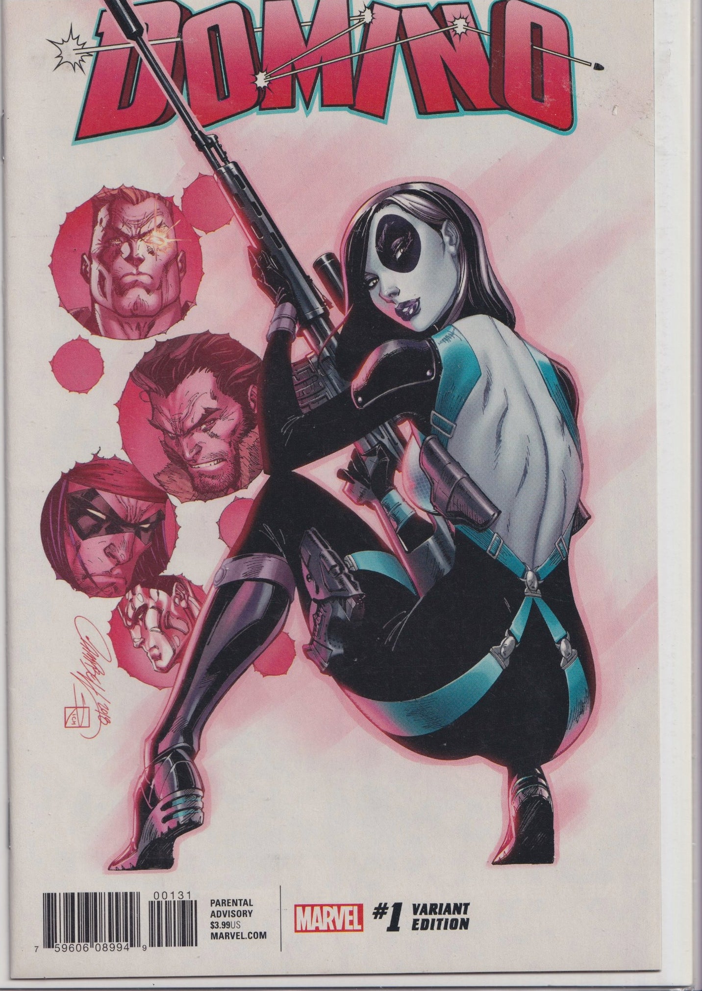 Domino #1 (2018) 1.50 Campbell variant NM