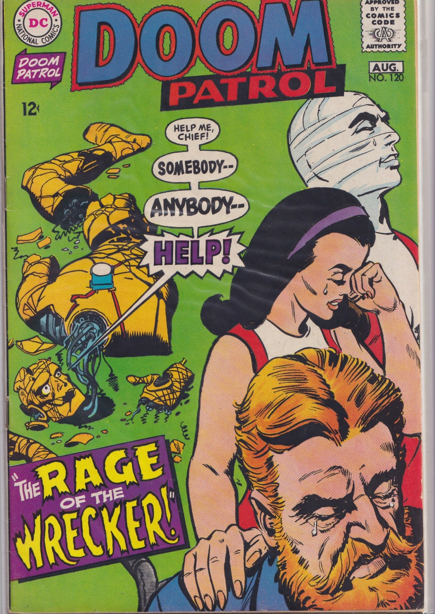 Doom Patrol #120 ( 1968) Very Fine