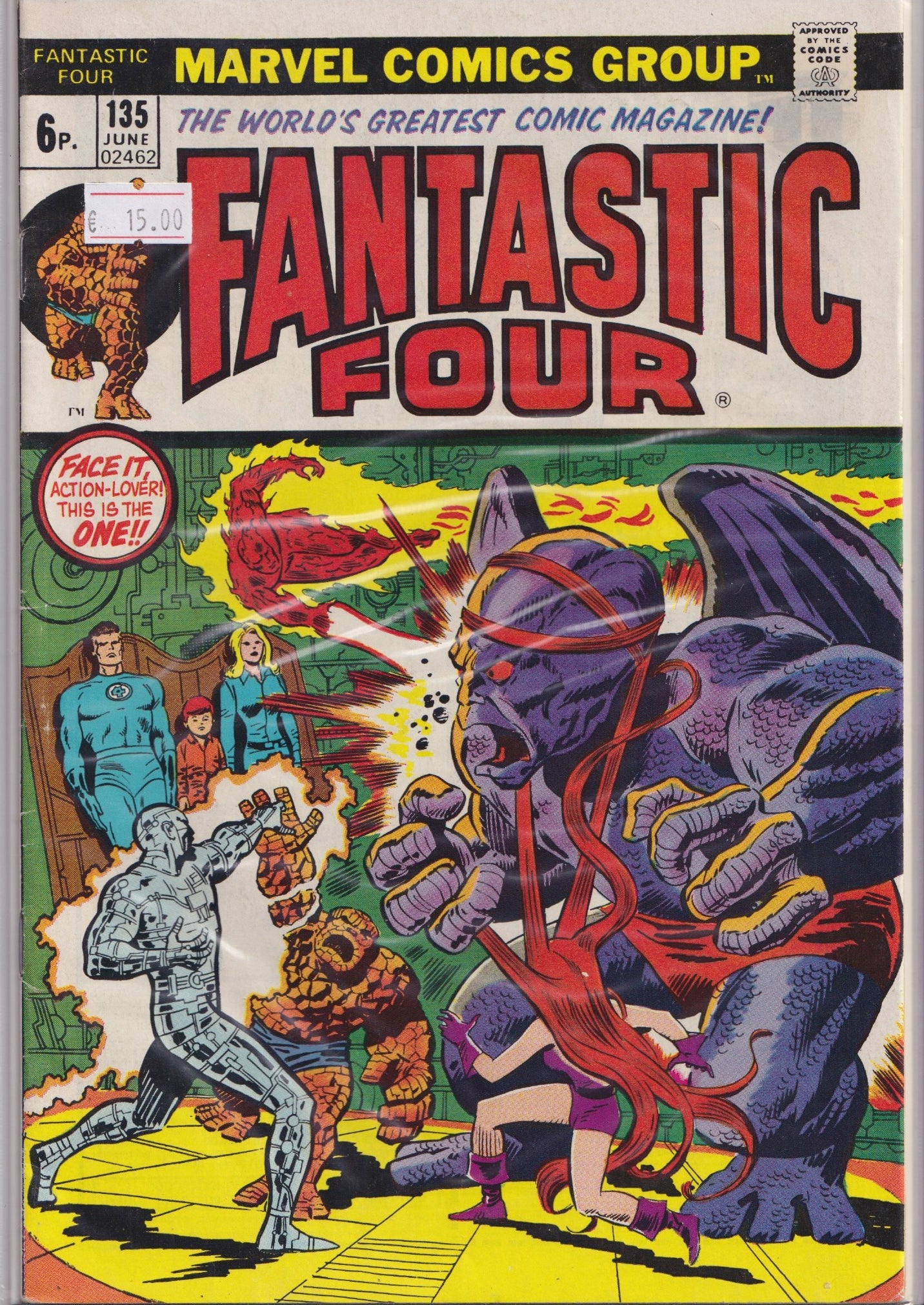Fantastic Four #135 (1973) Fine
