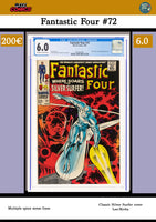 Fantastic Four #72 (1968) Classic Silver Surfer cover