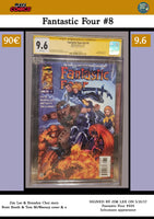 Fantastic Four vol 2 #8 (1997) Signed Jim Lee CGC 9.6