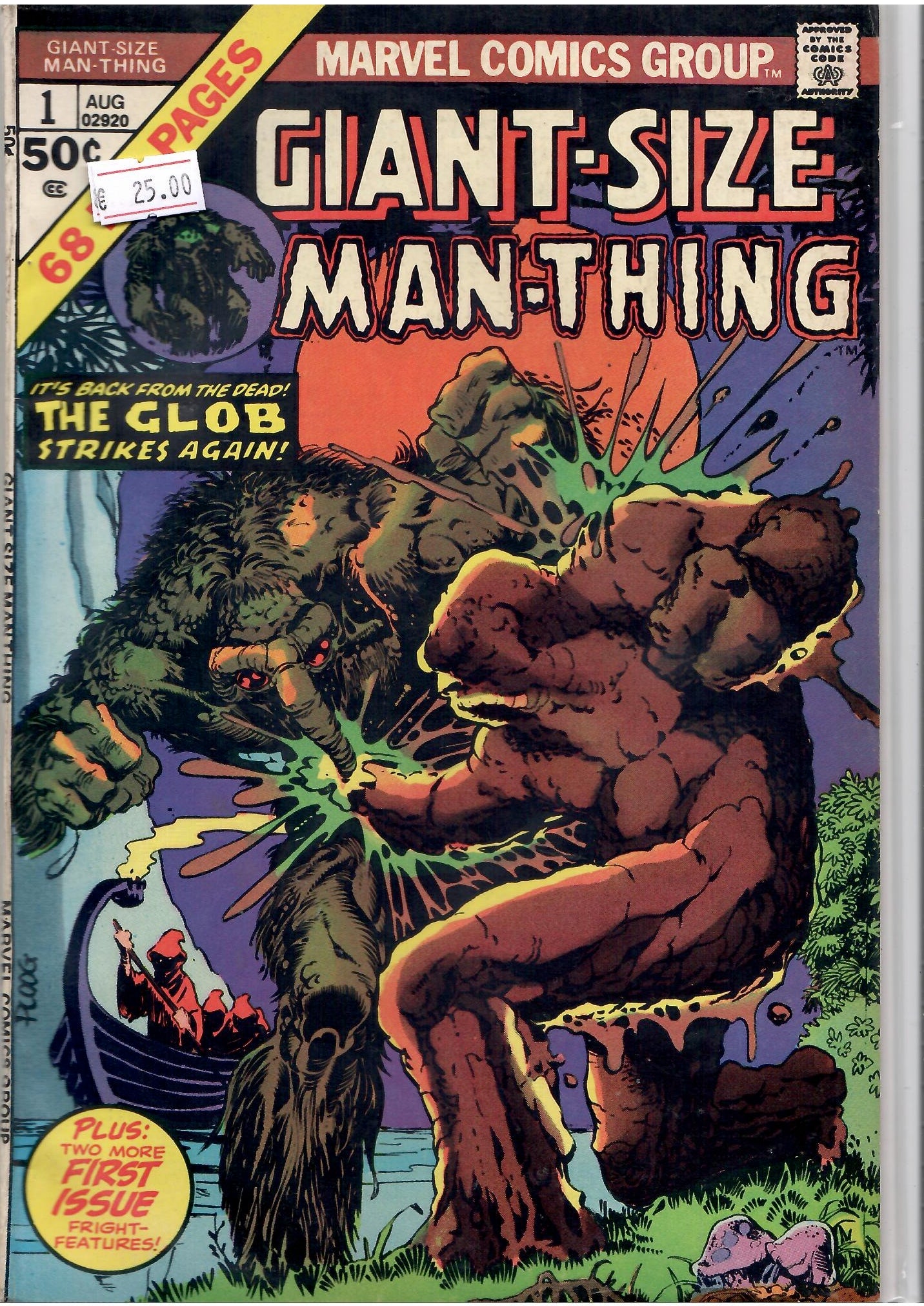 Giant Size Man-Thing #1 (1974) Very Fine