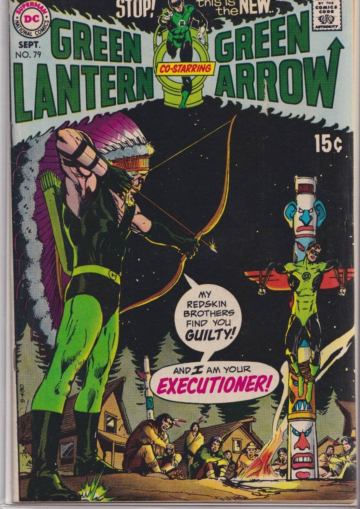 Green Lantern #79 (1970) Adams Art very Fine- FCL
