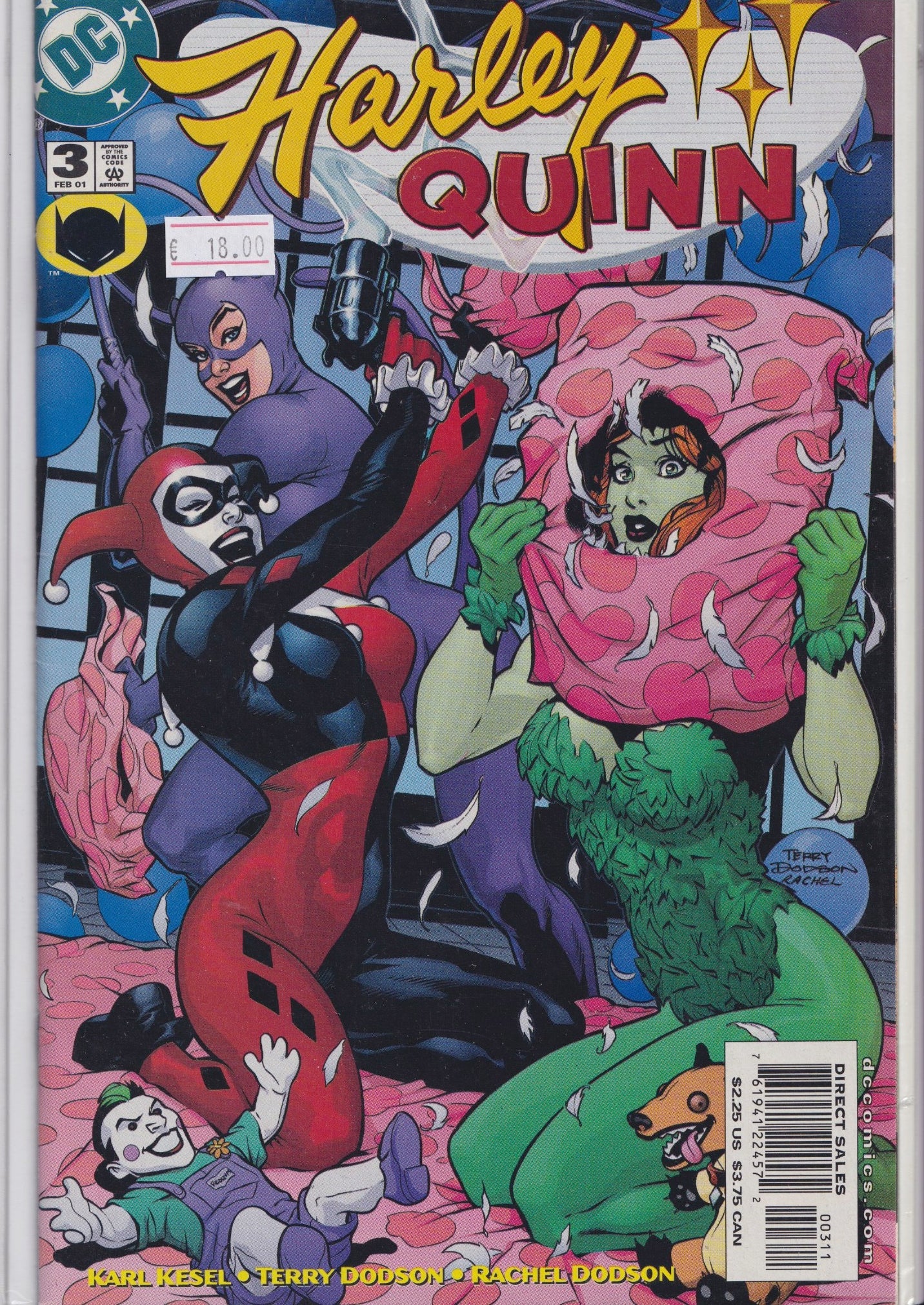 Harley Quinn #2 (2001) Poison Ivy Very Fine