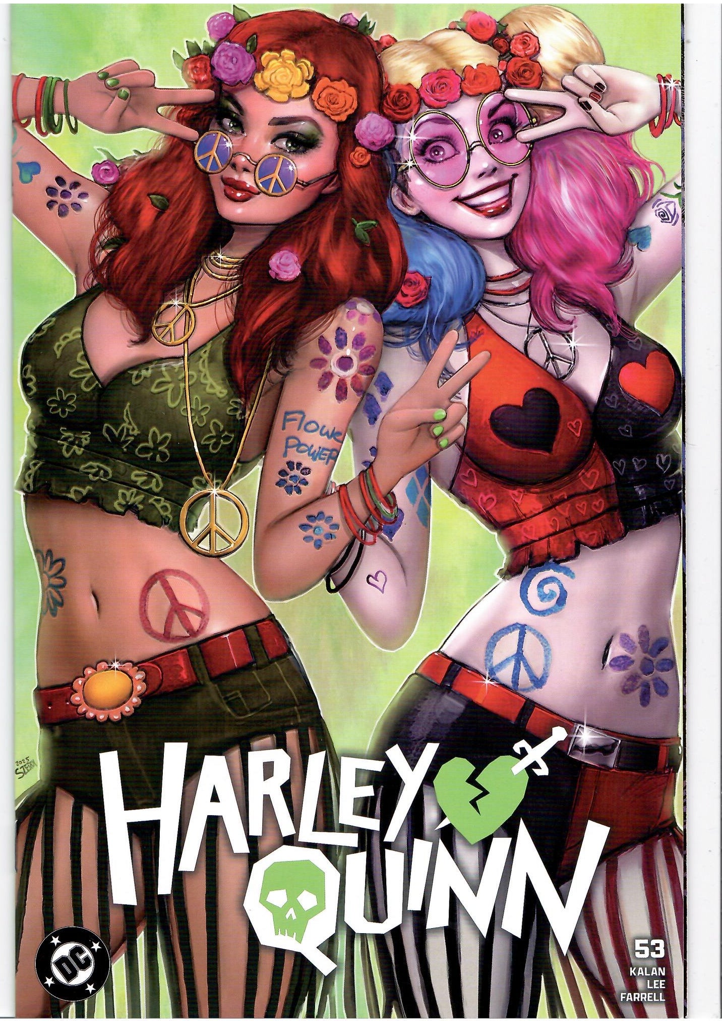 Harley Quinn #53 (2025) exclusive Comics Traders Variant Cover. Nm