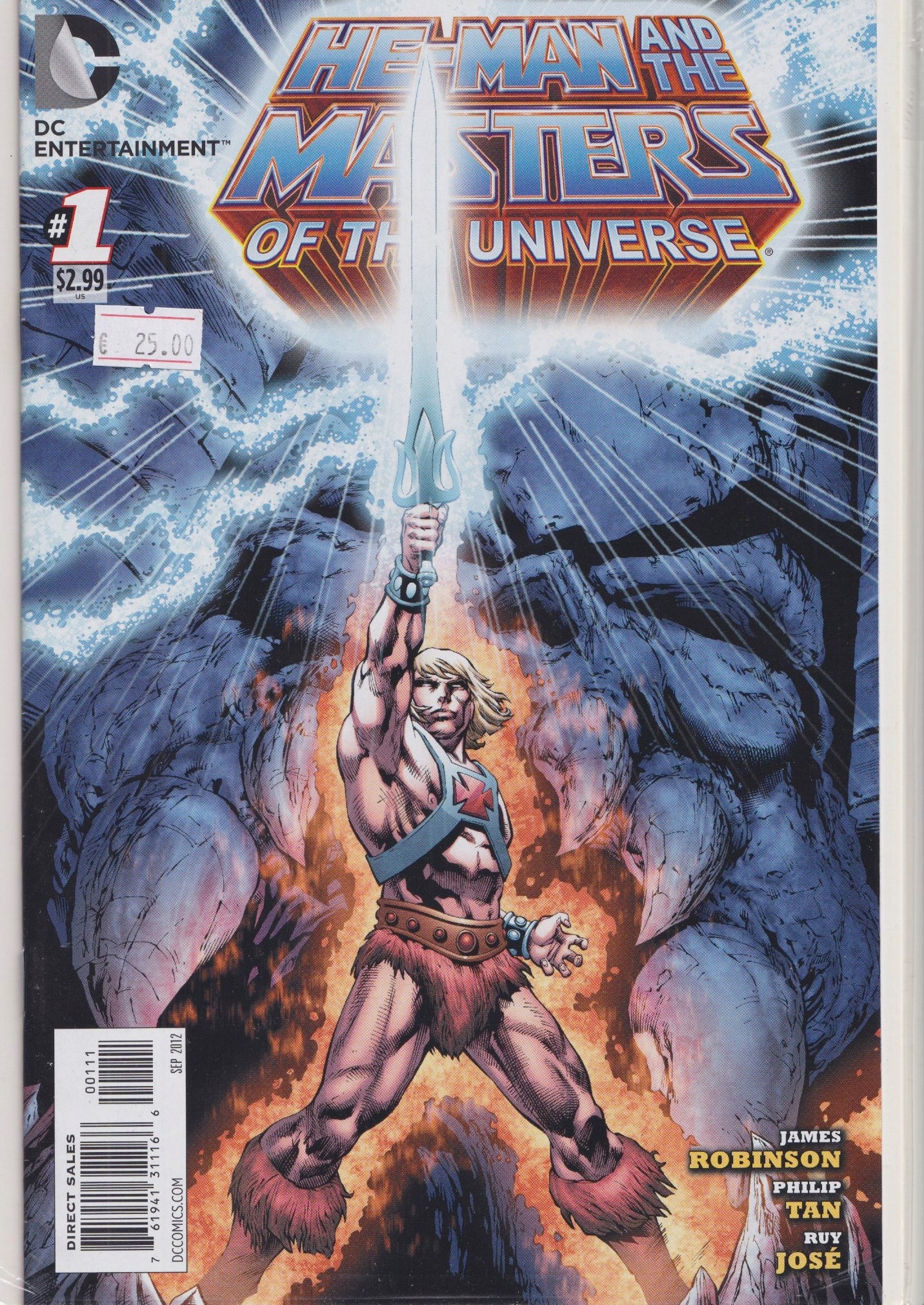 He-Man and The Masters of the Universe #1 (2012) He-Man is back @ Dc NM