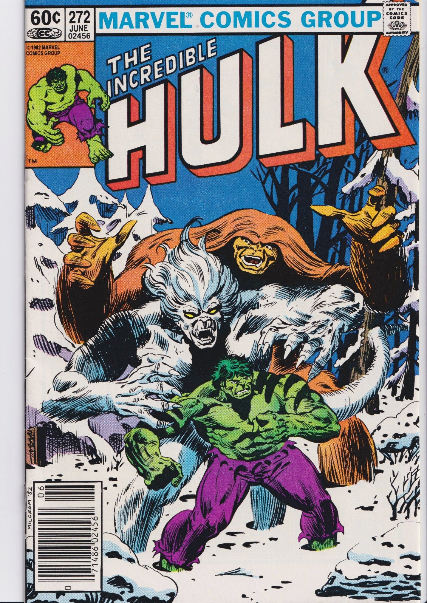 Hulk #272 (1982) Rocket Racoon Fine