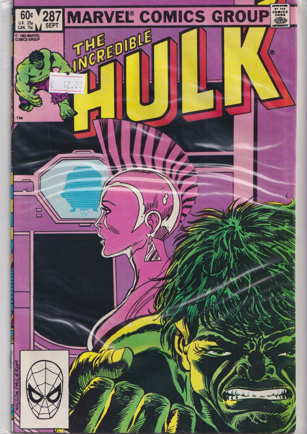 Hulk #287 (1983) Fine FCL