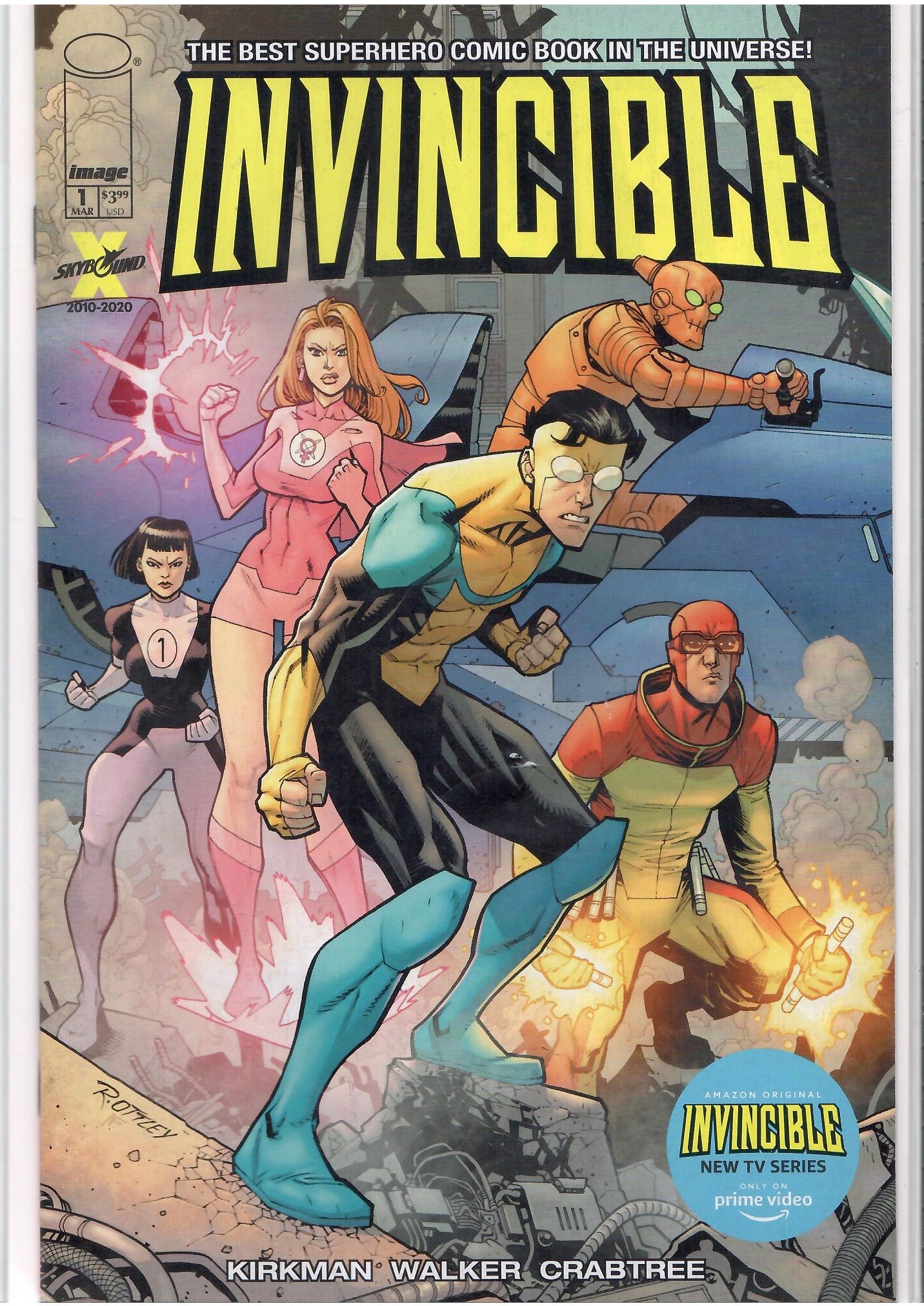 Invincible #1 (2021) Netflix edition Very Fine