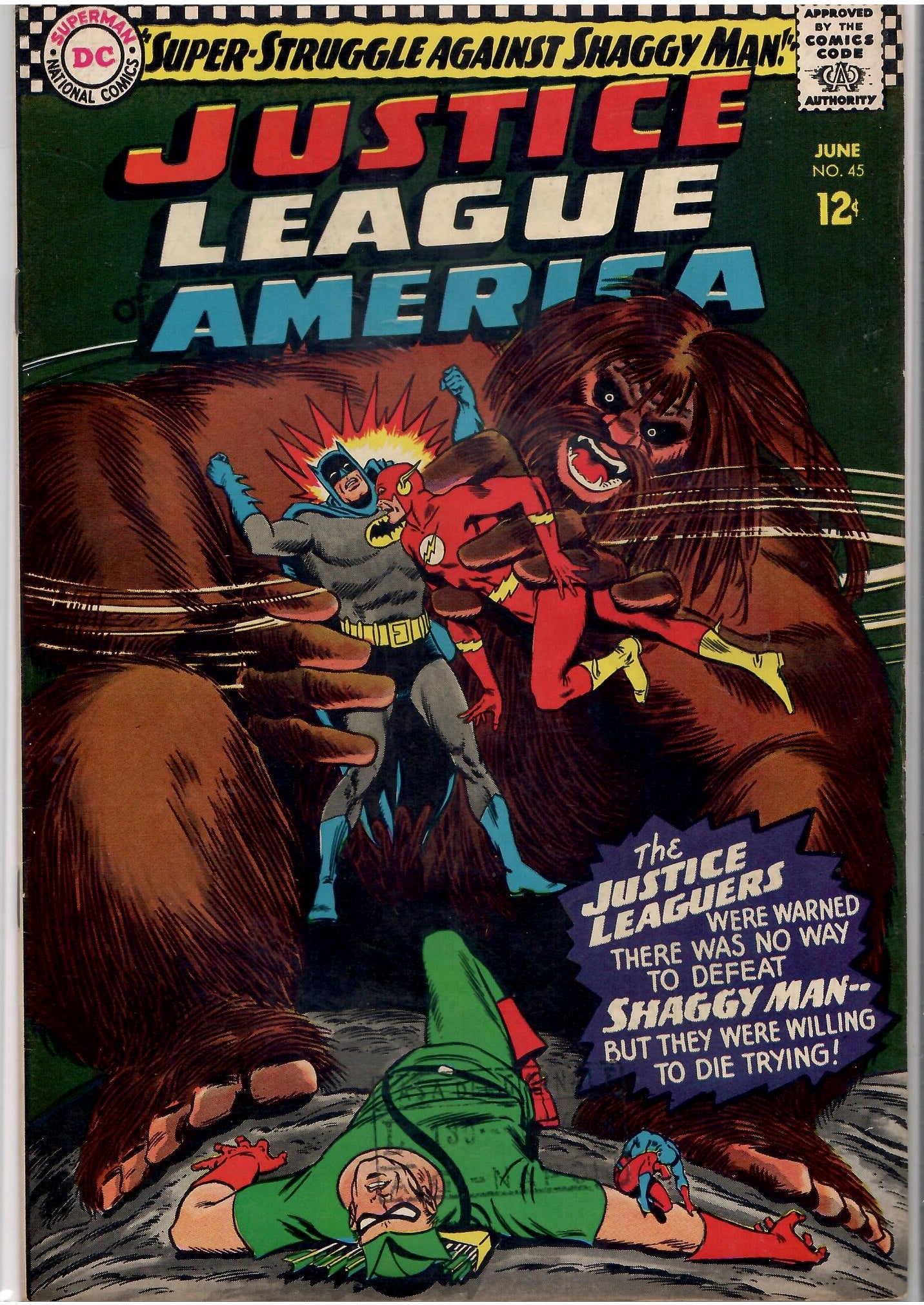 Justice League of America #45 (1966) Silver age VG+
