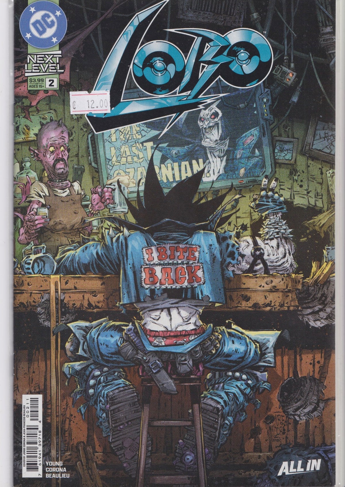Lobo #2 (2026) Skottie Young NM FCL