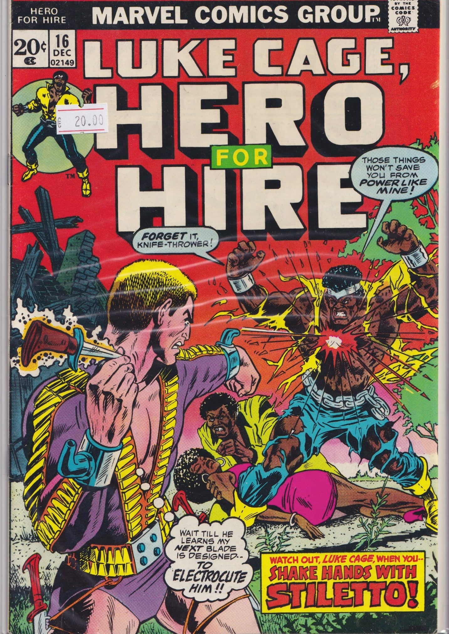 Luke Cage #16 (1974) Very Fine