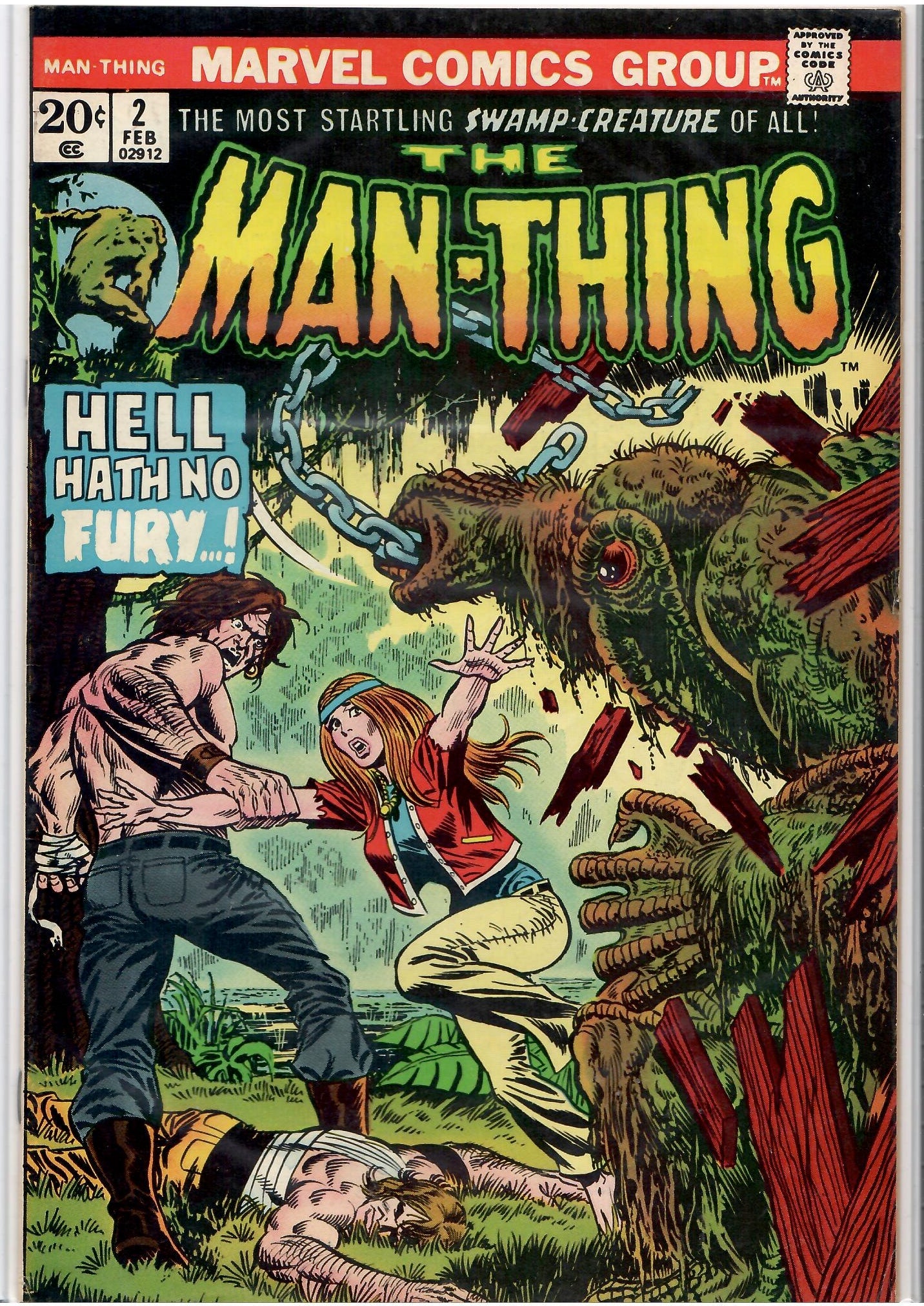 Man Thing #2 (1974) Very Fine