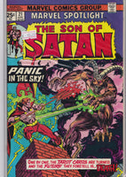 Marvel Spotlight #21 :Son of Satan (1975) Fine