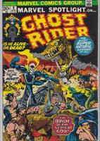Marvel Spotlight #9 : Ghost Rider (1973) Fine