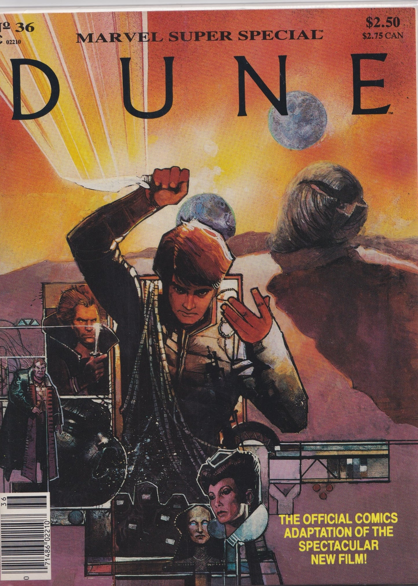 Marvel Super Special #36 (1985) Dune adaptation Sienkiewicz art Very Fine