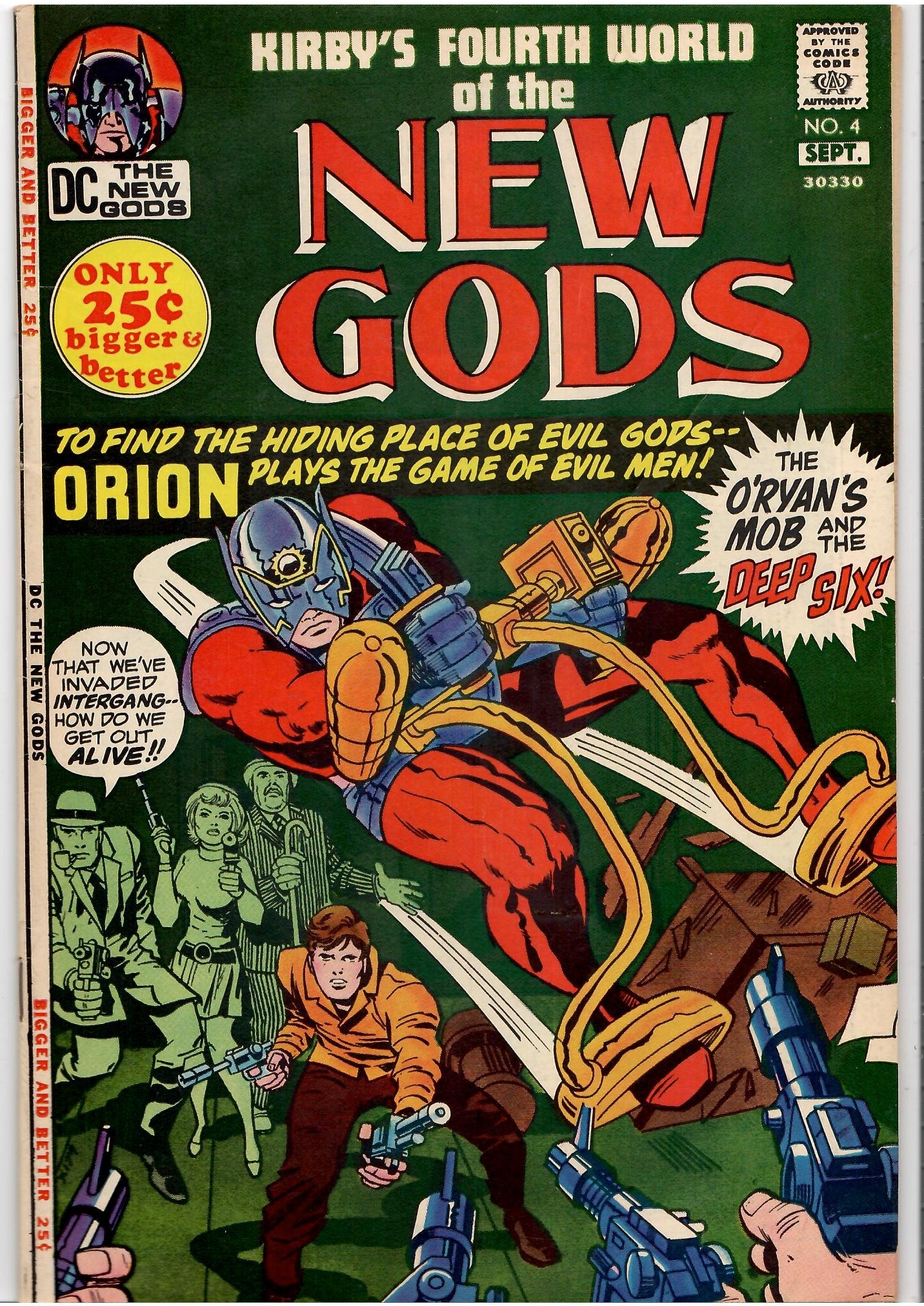 New Gods #4 (1971) Fourth World Kirby is here! Fine