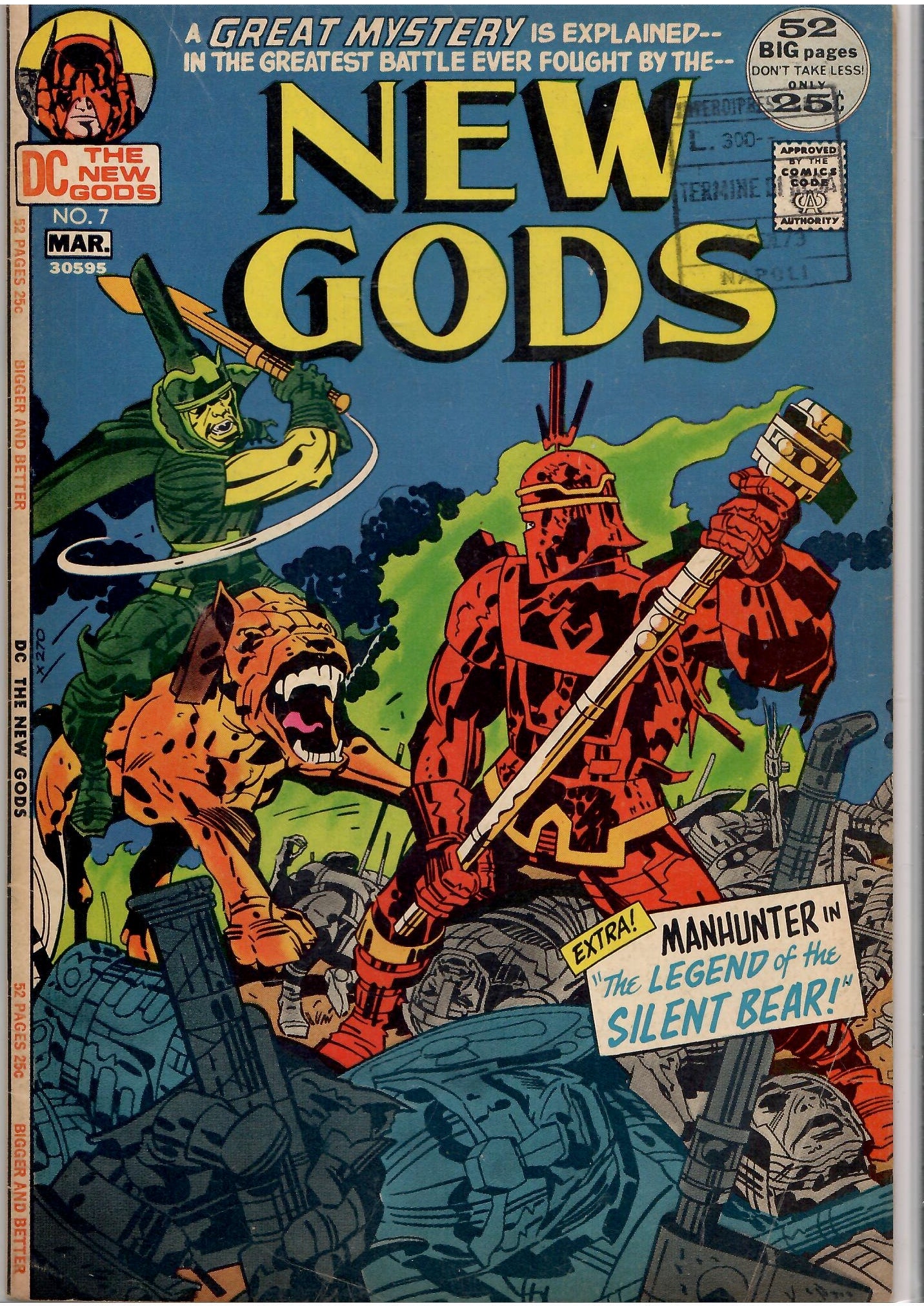 New Gods #7 (1971) Kirby Fine-
