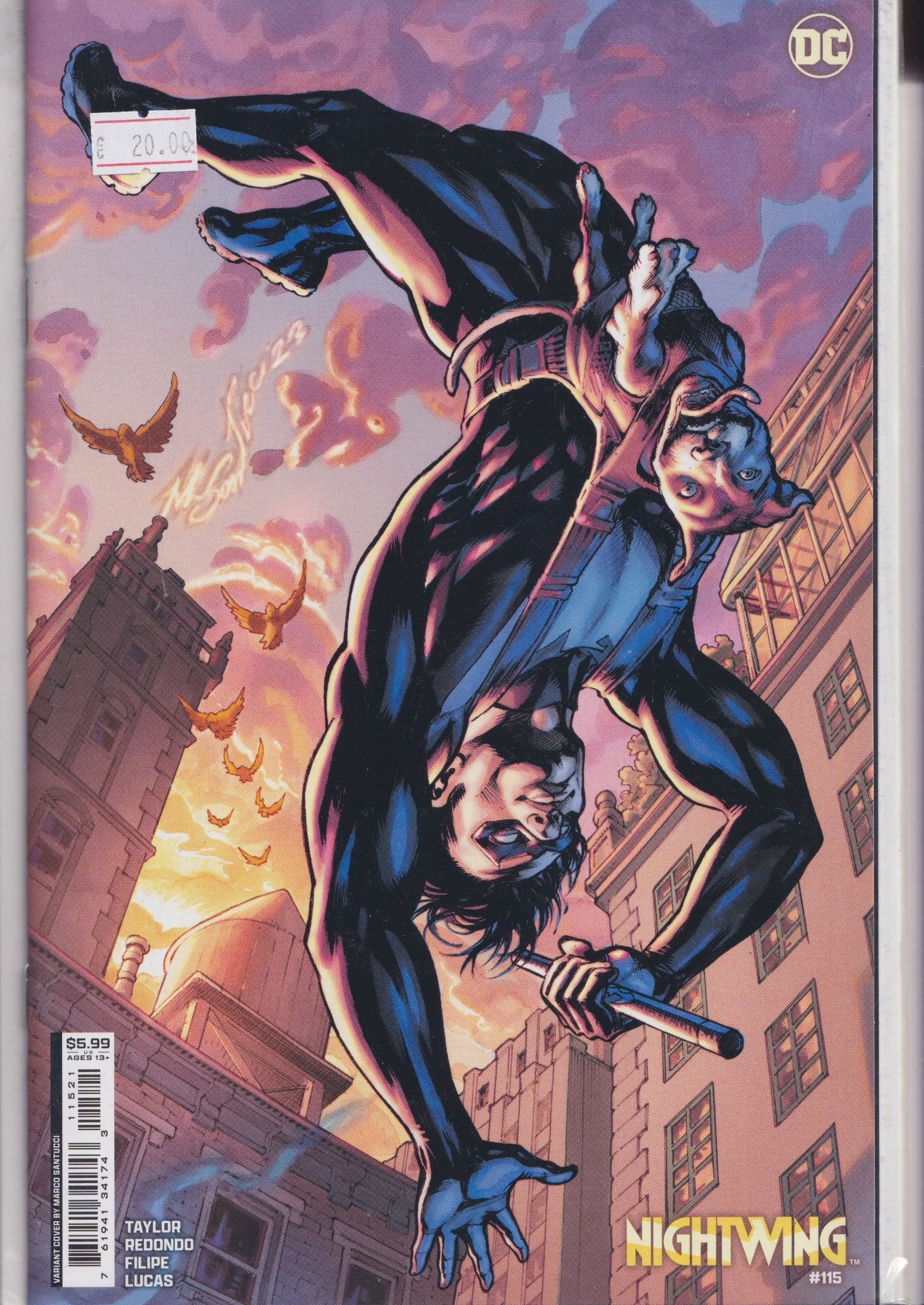 Nightwing #115 (2024) variant very Fine FCL