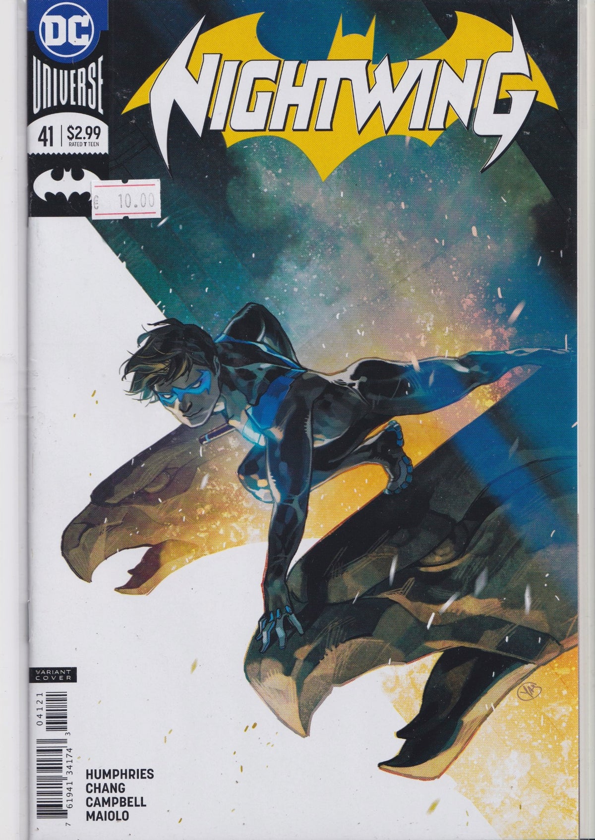 Nightwing #41 (2018) Variant NM FCL