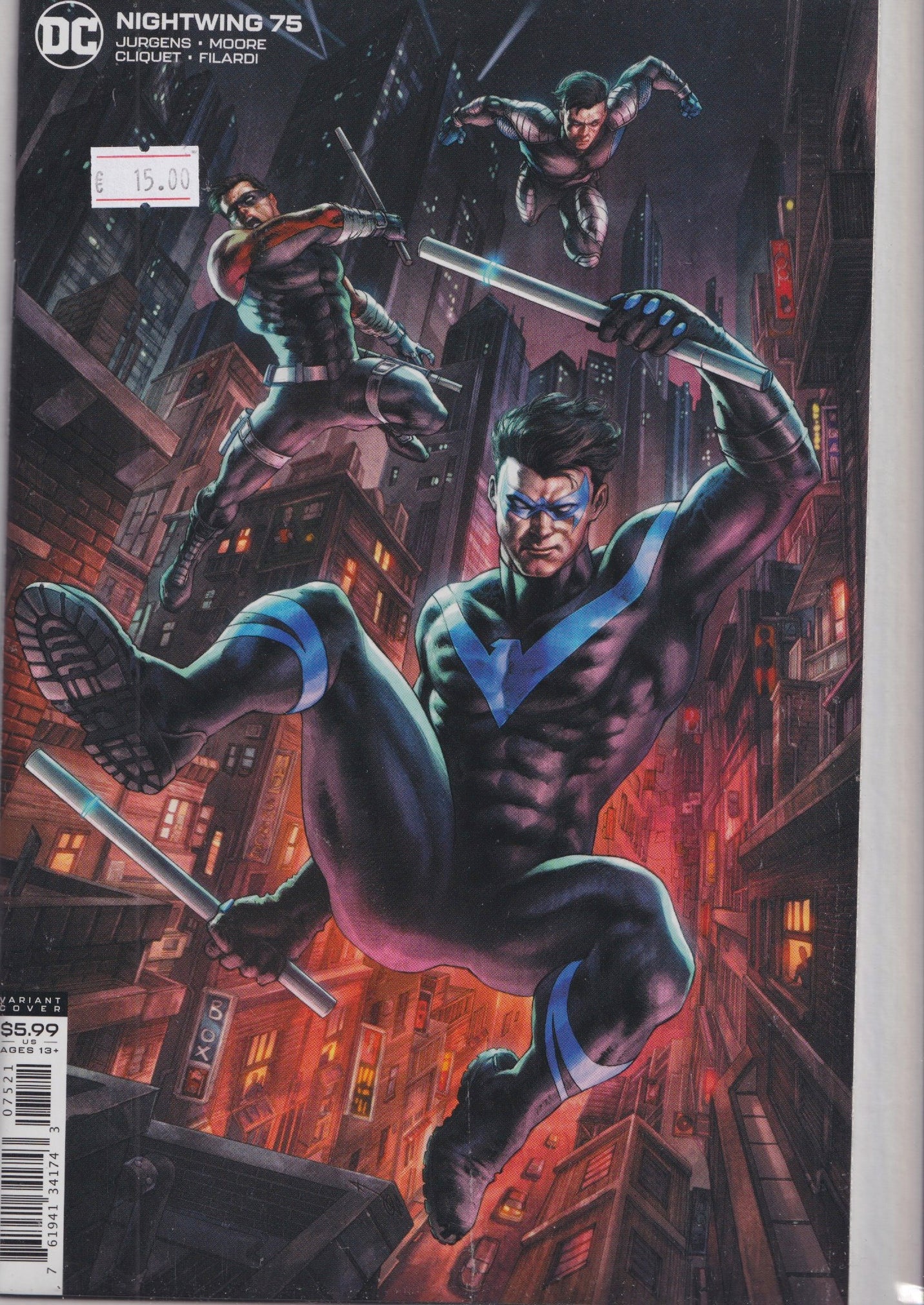 Nightwing #75 (2020) Variant NM FCL