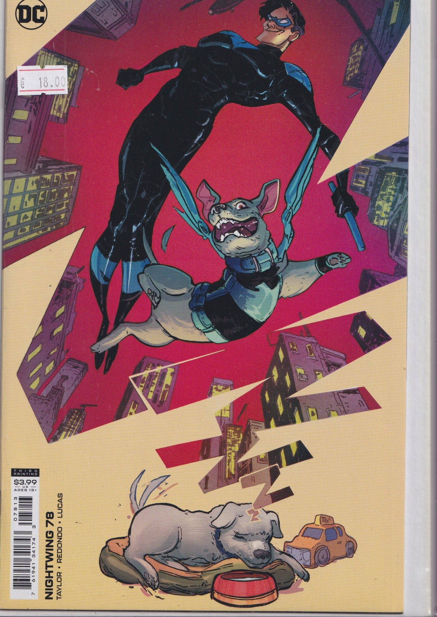 Nightwing #78 (2021) 3° print Variant very Fine FCL