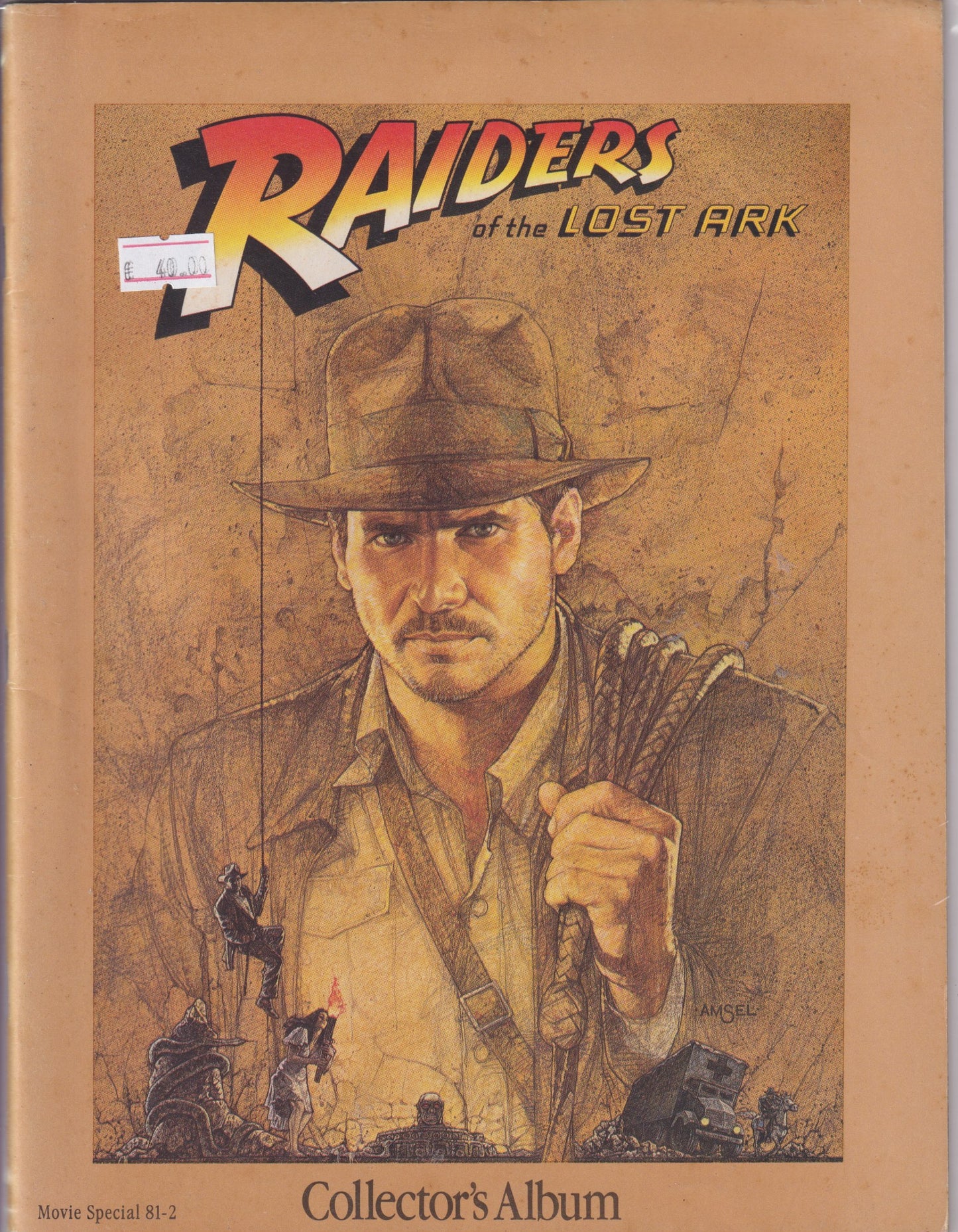 Raiders of the Lost Ark collector Album (1981) - French Comics Lovers